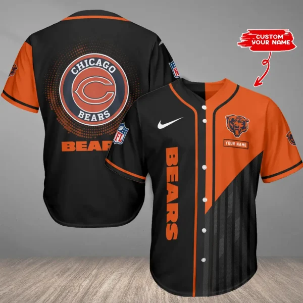 Chicago Bears Casual Button Baseball Shirt Trending 2025 AZCBJS772