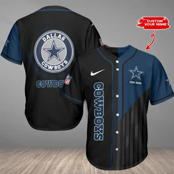 Dallas Cowboys Casual Button Baseball Shirt Trending 2025 AZCBJS775