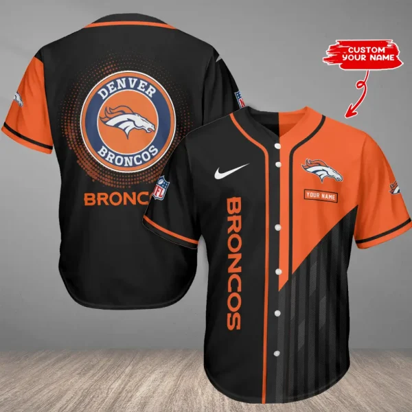 Denver Broncos Casual Button Baseball Shirt Trending 2025 AZCBJS776