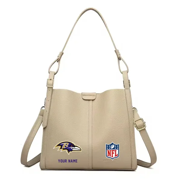 Baltimore Ravens Shoulder Crossbody Bag Medium Casual Tote for Women 2025 SPTSCBMCT003 - Image 3