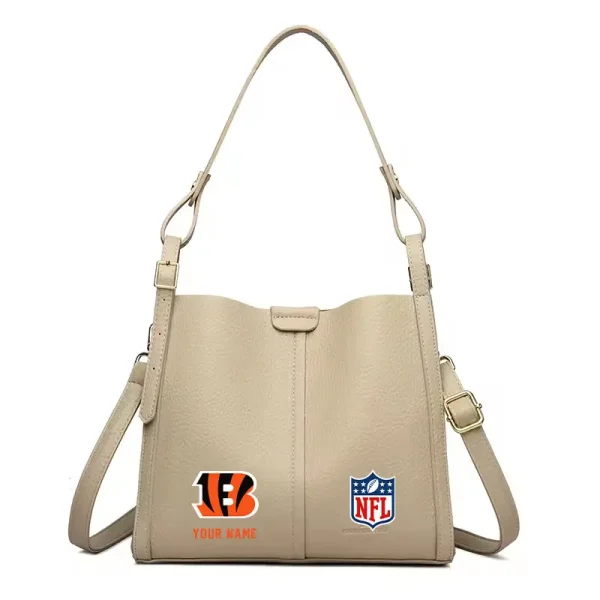 Cincinnati Bengals Shoulder Crossbody Bag Medium Casual Tote for Women 2025 SPTSCBMCT007