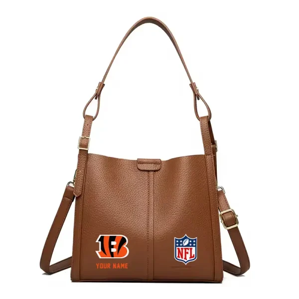 Cincinnati Bengals Shoulder Crossbody Bag Medium Casual Tote for Women 2025 SPTSCBMCT007 - Image 3