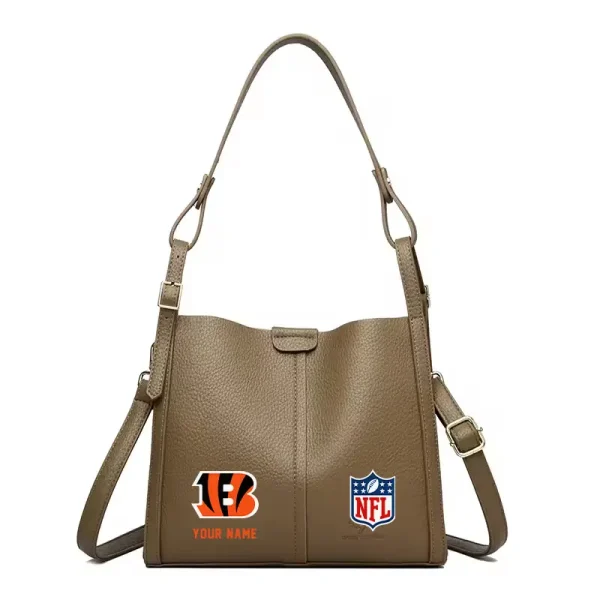 Cincinnati Bengals Shoulder Crossbody Bag Medium Casual Tote for Women 2025 SPTSCBMCT007 - Image 4