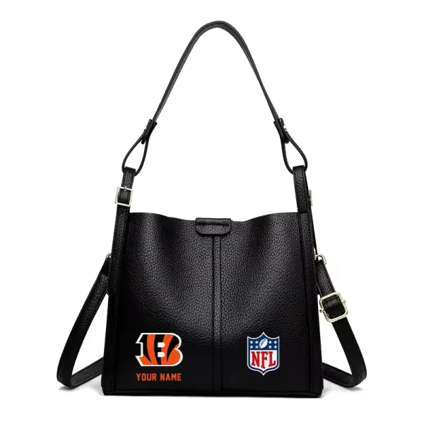 Cincinnati Bengals Shoulder Crossbody Bag Medium Casual Tote for Women 2025 SPTSCBMCT007 - Image 5