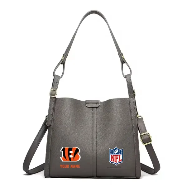 Cincinnati Bengals Shoulder Crossbody Bag Medium Casual Tote for Women 2025 SPTSCBMCT007 - Image 6