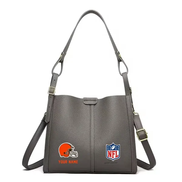 Cleveland Browns Shoulder Crossbody Bag Medium Casual Tote for Women 2025 SPTSCBMCT008 - Image 2