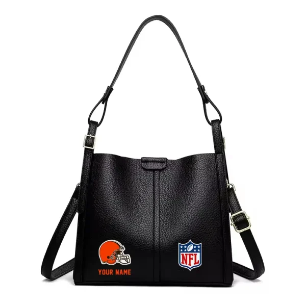 Cleveland Browns Shoulder Crossbody Bag Medium Casual Tote for Women 2025 SPTSCBMCT008 - Image 3