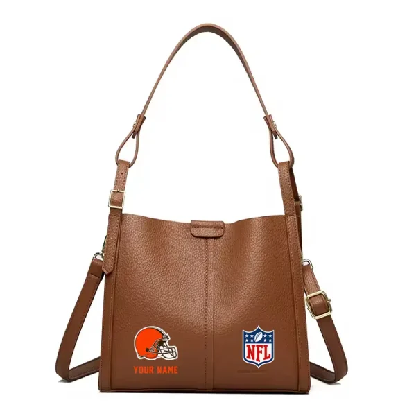 Cleveland Browns Shoulder Crossbody Bag Medium Casual Tote for Women 2025 SPTSCBMCT008 - Image 4