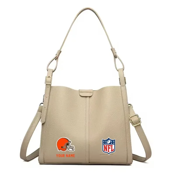Cleveland Browns Shoulder Crossbody Bag Medium Casual Tote for Women 2025 SPTSCBMCT008 - Image 6