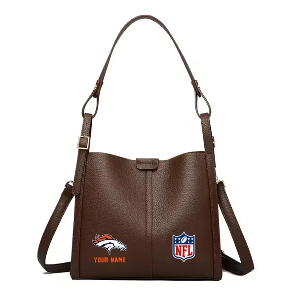 Denver Broncos Shoulder Crossbody Bag Medium Casual Tote for Women 2025 SPTSCBMCT010 - Image 3