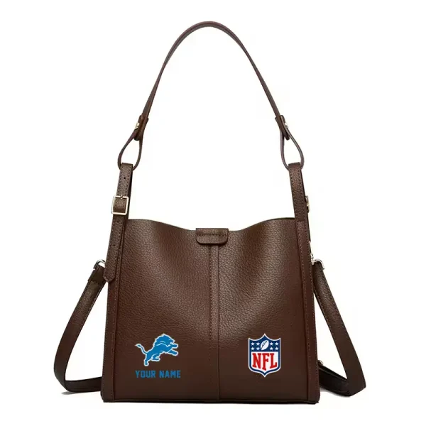 Detroit Lions Shoulder Crossbody Bag Medium Casual Tote for Women 2025 SPTSCBMCT011 - Image 2