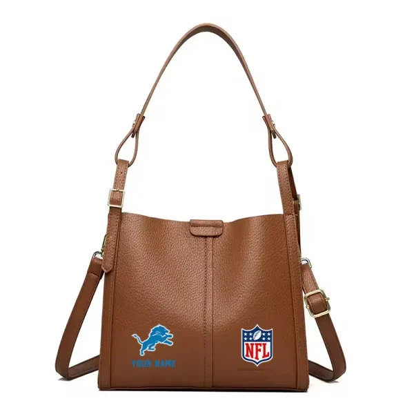 Detroit Lions Shoulder Crossbody Bag Medium Casual Tote for Women 2025 SPTSCBMCT011 - Image 4