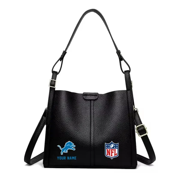 Detroit Lions Shoulder Crossbody Bag Medium Casual Tote for Women 2025 SPTSCBMCT011 - Image 5