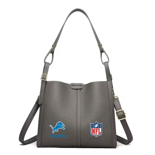 Detroit Lions Shoulder Crossbody Bag Medium Casual Tote for Women 2025 SPTSCBMCT011 - Image 6
