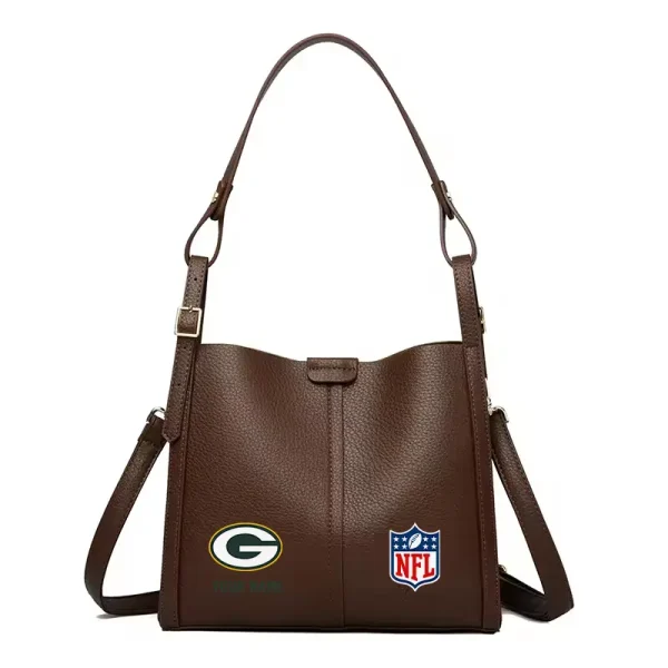 Green Bay Packers Shoulder Crossbody Bag Medium Casual Tote for Women 2025 SPTSCBMCT012 - Image 5