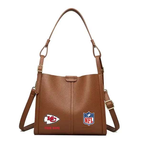 Kansas City Chiefs Shoulder Crossbody Bag Medium Casual Tote for Women 2025 SPTSCBMCT016 - Image 4
