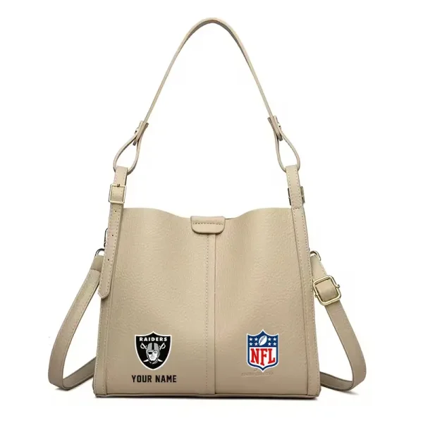 Las Vegas Raiders Shoulder Crossbody Bag Medium Casual Tote for Women 2025 SPTSCBMCT017 - Image 2