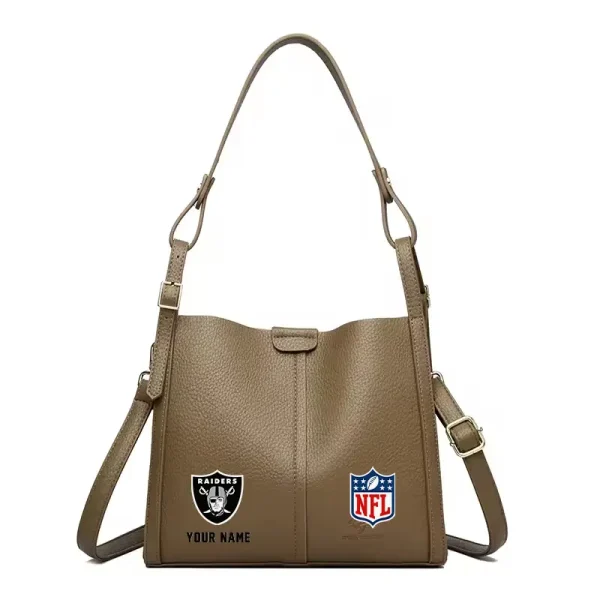 Las Vegas Raiders Shoulder Crossbody Bag Medium Casual Tote for Women 2025 SPTSCBMCT017 - Image 5