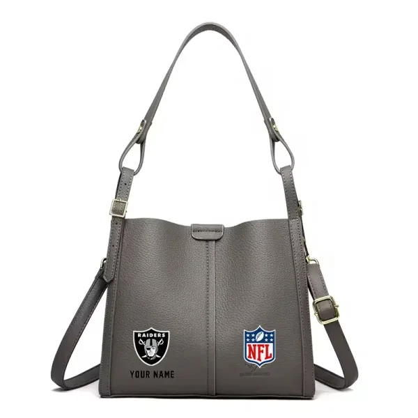 Las Vegas Raiders Shoulder Crossbody Bag Medium Casual Tote for Women 2025 SPTSCBMCT017 - Image 6
