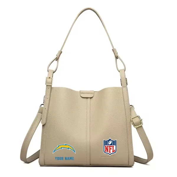 Los Angeles Chargers Shoulder Crossbody Bag Medium Casual Tote for Women 2025 SPTSCBMCT018