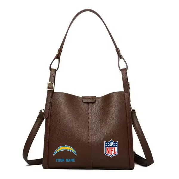 Los Angeles Chargers Shoulder Crossbody Bag Medium Casual Tote for Women 2025 SPTSCBMCT018 - Image 2