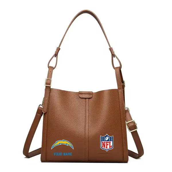 Los Angeles Chargers Shoulder Crossbody Bag Medium Casual Tote for Women 2025 SPTSCBMCT018 - Image 3