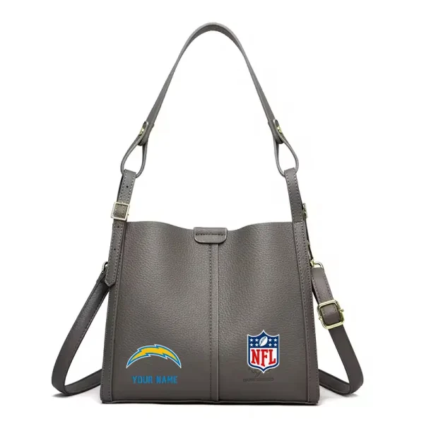 Los Angeles Chargers Shoulder Crossbody Bag Medium Casual Tote for Women 2025 SPTSCBMCT018 - Image 5