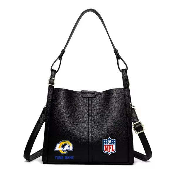 Los Angeles Rams Shoulder Crossbody Bag Medium Casual Tote for Women 2025 SPTSCBMCT019 - Image 2