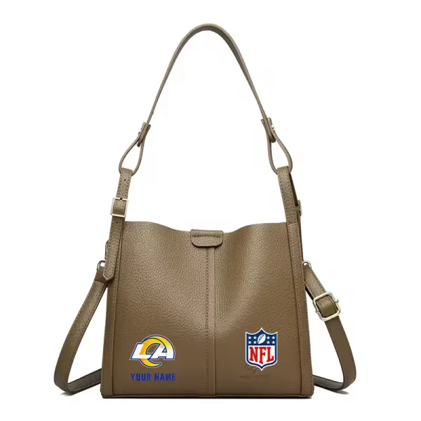 Los Angeles Rams Shoulder Crossbody Bag Medium Casual Tote for Women 2025 SPTSCBMCT019 - Image 3