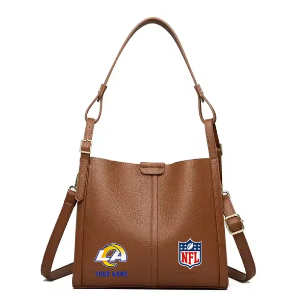 Los Angeles Rams Shoulder Crossbody Bag Medium Casual Tote for Women 2025 SPTSCBMCT019 - Image 4