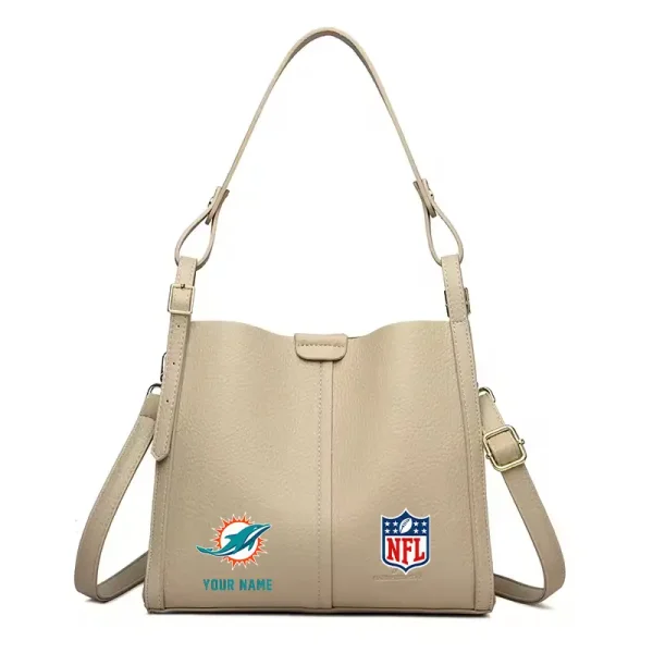 Miami Dolphins Shoulder Crossbody Bag Medium Casual Tote for Women 2025 SPTSCBMCT020