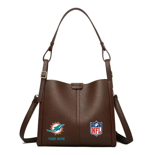 Miami Dolphins Shoulder Crossbody Bag Medium Casual Tote for Women 2025 SPTSCBMCT020 - Image 2