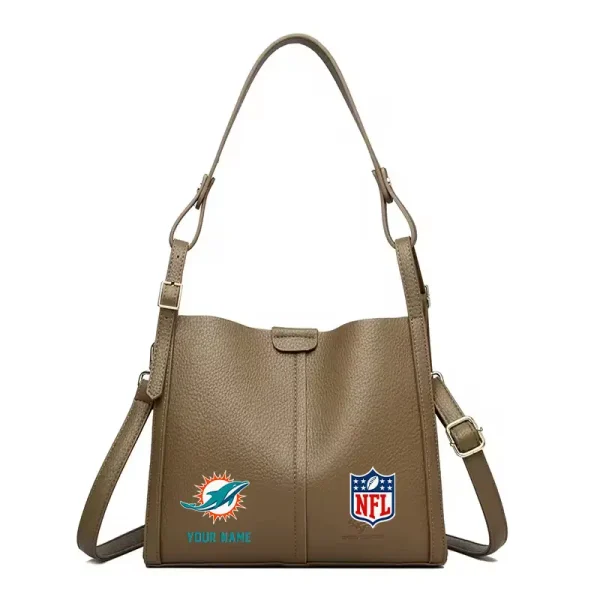 Miami Dolphins Shoulder Crossbody Bag Medium Casual Tote for Women 2025 SPTSCBMCT020 - Image 4
