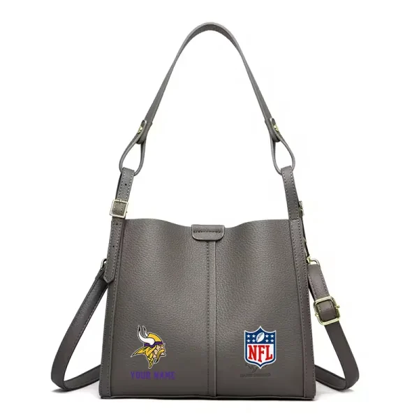Minnesota Vikings Shoulder Crossbody Bag Medium Casual Tote for Women 2025 SPTSCBMCT021