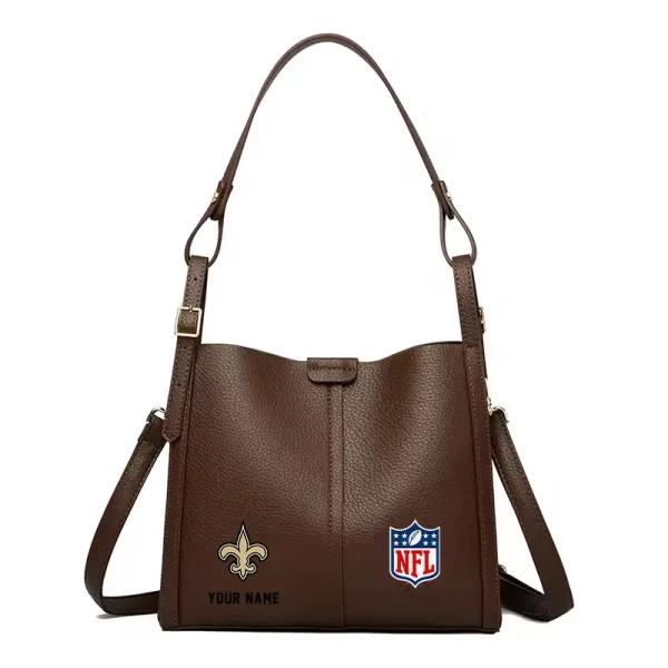 New Orleans Saints Shoulder Crossbody Bag Medium Casual Tote for Women 2025 SPTSCBMCT023 - Image 5