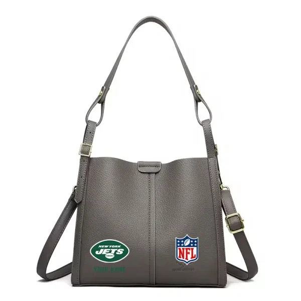 New York Jets Shoulder Crossbody Bag Medium Casual Tote for Women 2025 SPTSCBMCT025