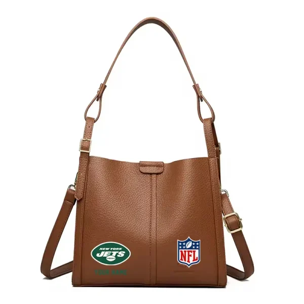 New York Jets Shoulder Crossbody Bag Medium Casual Tote for Women 2025 SPTSCBMCT025 - Image 4