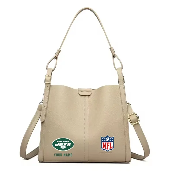 New York Jets Shoulder Crossbody Bag Medium Casual Tote for Women 2025 SPTSCBMCT025 - Image 6