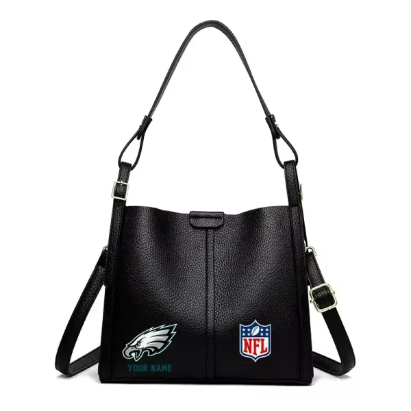 Philadelphia Eagles Shoulder Crossbody Bag Medium Casual Tote for Women 2025 SPTSCBMCT026 - Image 5