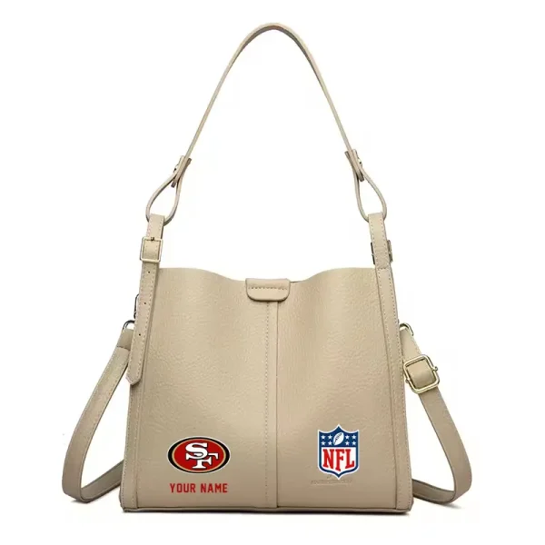 San Francisco 49ers Shoulder Crossbody Bag Medium Casual Tote for Women 2025 SPTSCBMCT028