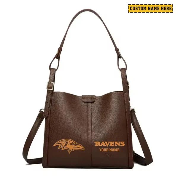 Baltimore Ravens Shoulder Crossbody Bag Medium Casual Tote for Women 2025 SPTSCBMCT035