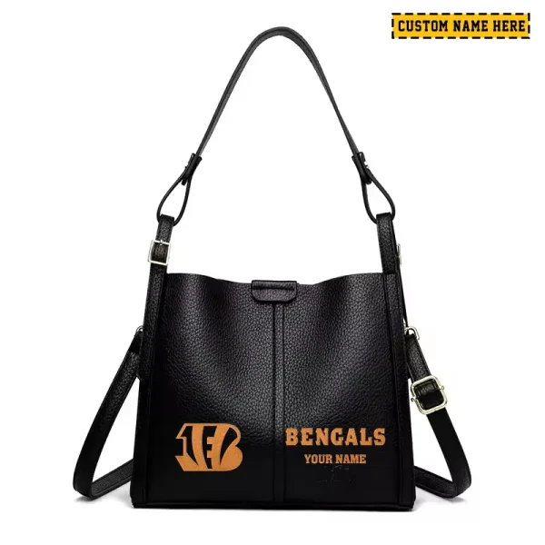 Cincinnati Bengals Shoulder Crossbody Bag Medium Casual Tote for Women 2025 SPTSCBMCT039 - Image 2