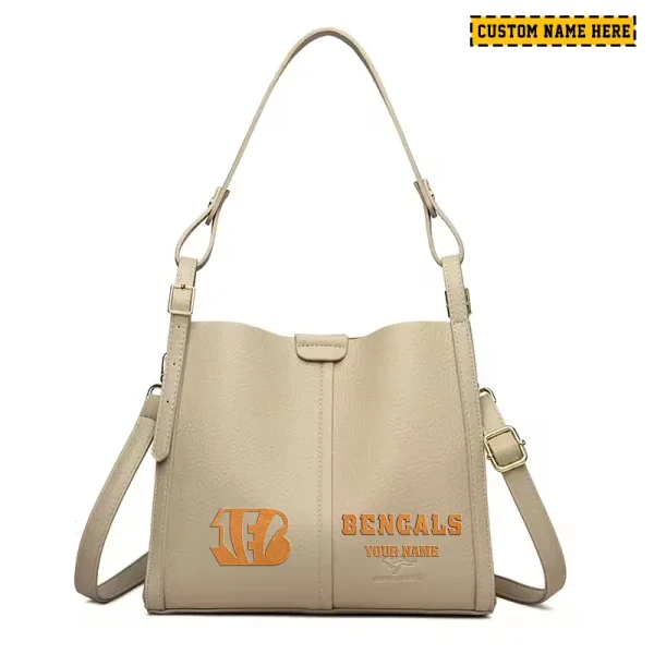 Cincinnati Bengals Shoulder Crossbody Bag Medium Casual Tote for Women 2025 SPTSCBMCT039 - Image 6