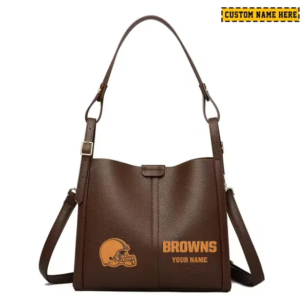 Cleveland Browns Shoulder Crossbody Bag Medium Casual Tote for Women 2025 SPTSCBMCT040