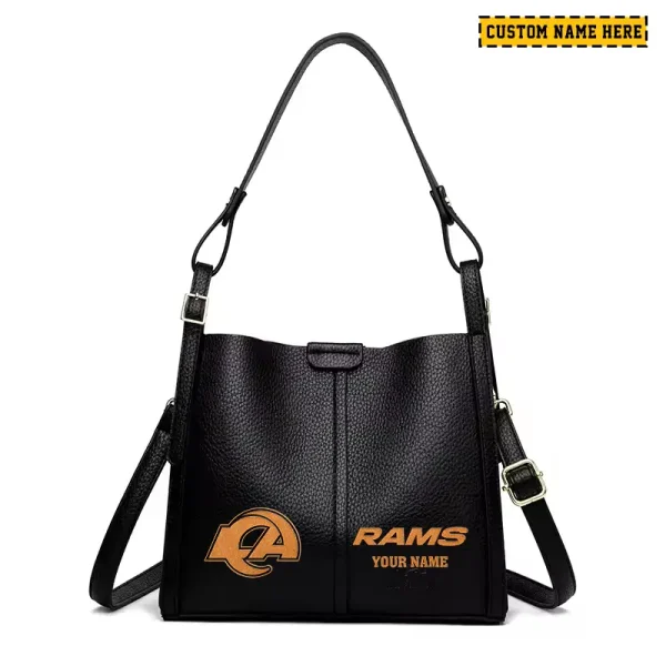 Los Angeles Rams Shoulder Crossbody Bag Medium Casual Tote for Women 2025 SPTSCBMCT051 - Image 3