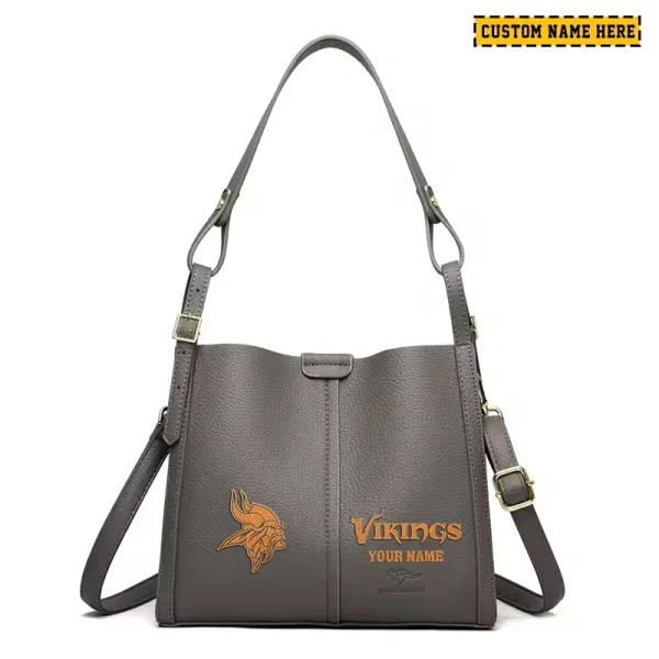 Minnesota Vikings Shoulder Crossbody Bag Medium Casual Tote for Women 2025 SPTSCBMCT053