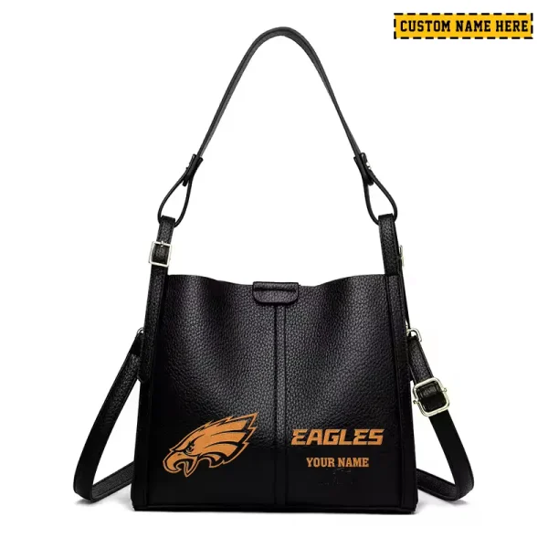 Philadelphia Eagles Shoulder Crossbody Bag Medium Casual Tote for Women 2025 SPTSCBMCT058 - Image 6