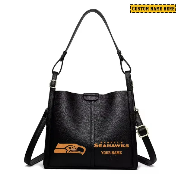 Seattle Seahawks Shoulder Crossbody Bag Medium Casual Tote for Women 2025 SPTSCBMCT061 - Image 3