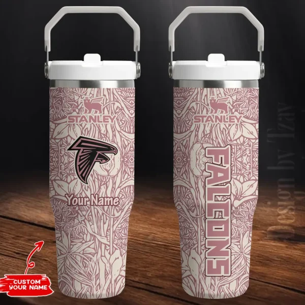 Atlanta Falcons Edition Sport Fan Gift Flip Straw 30oz Tumbler AZFST054