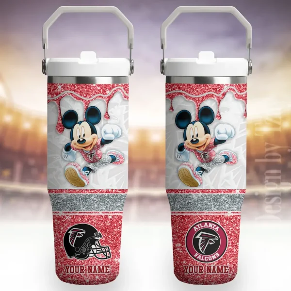 Atlanta Falcons Edition Sport Fan Gift Flip Straw 30oz Tumbler AZFST162